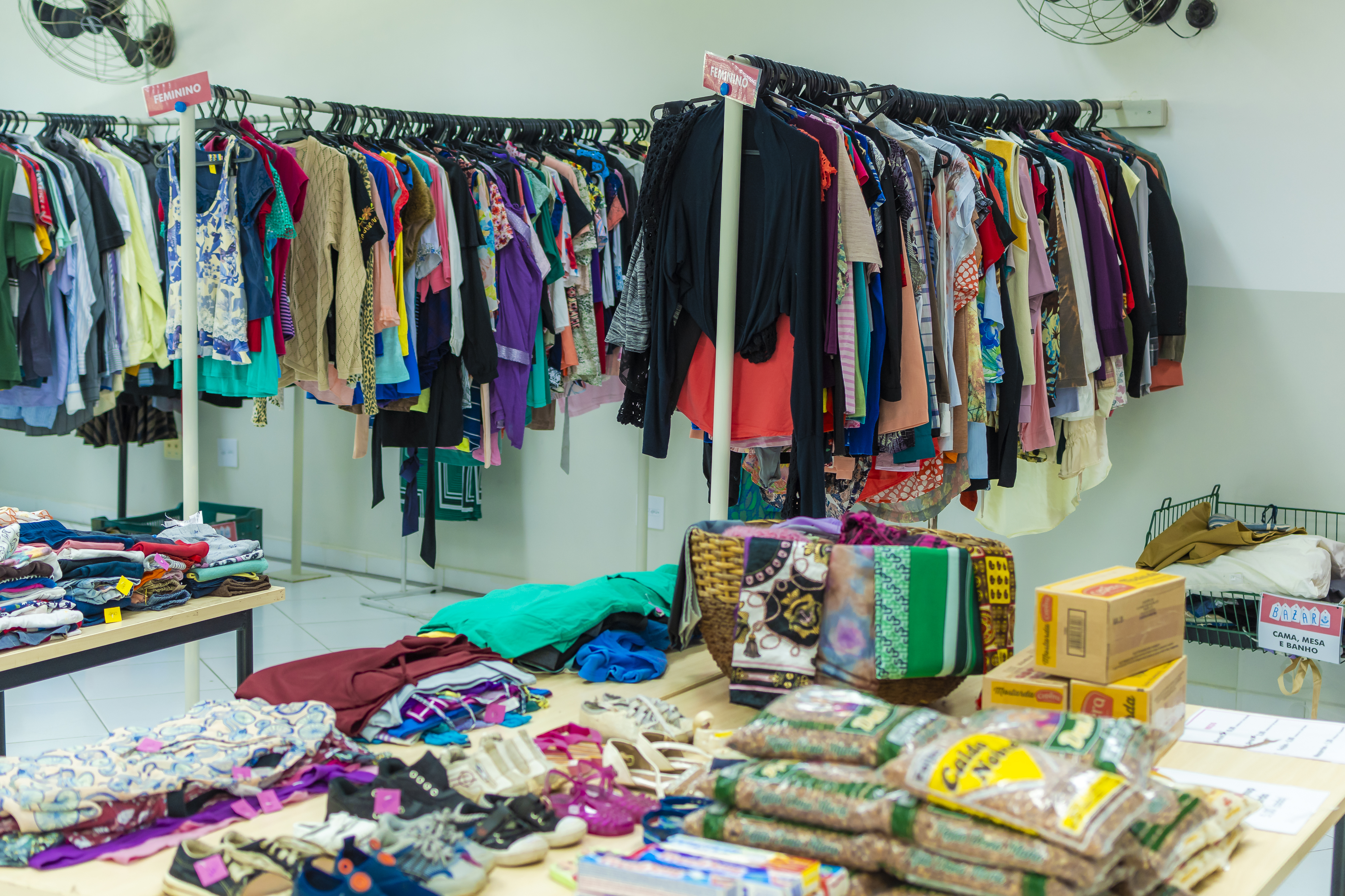 Doações para o Bazar da APAE Barueri