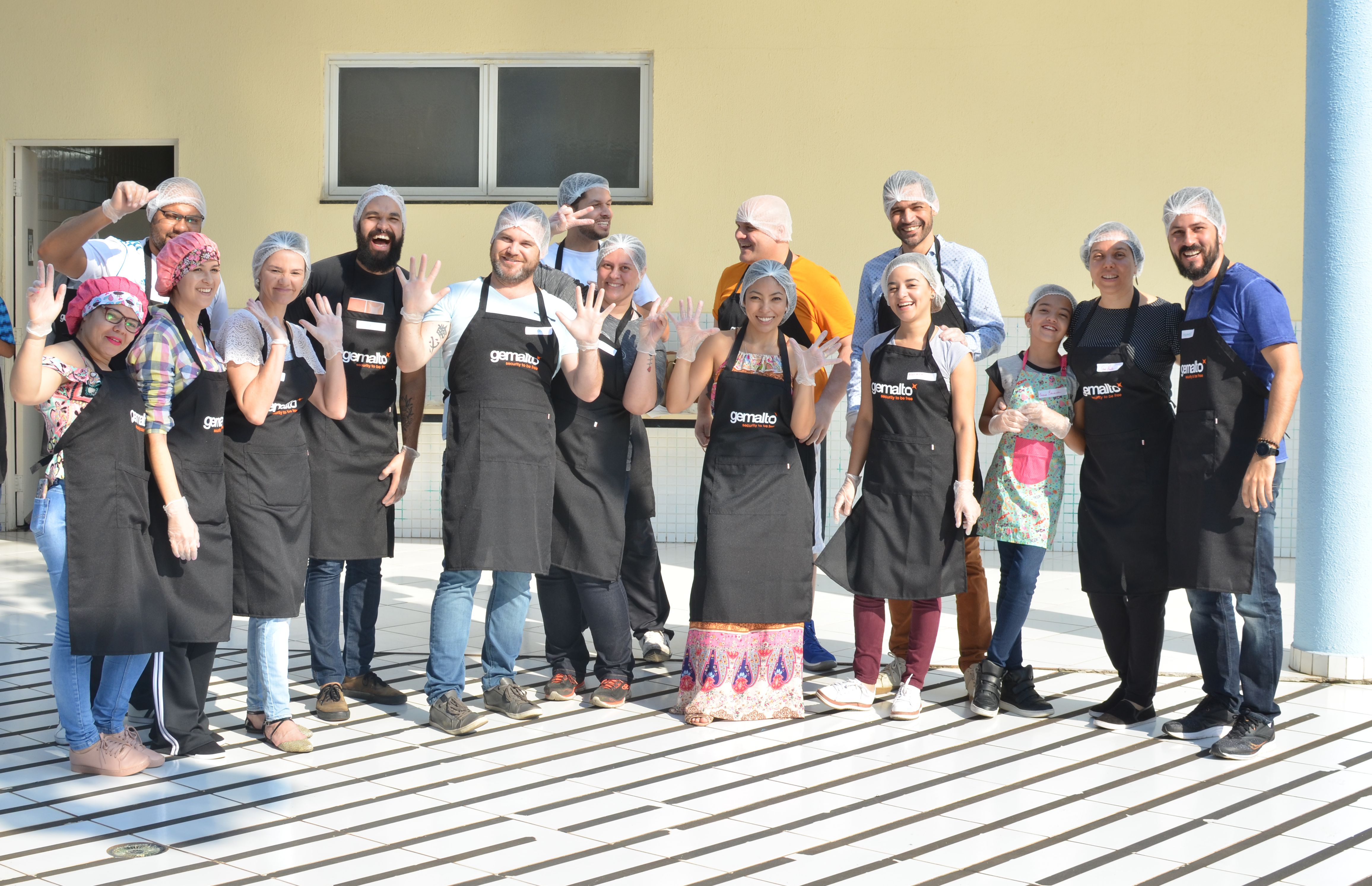 Voluntariado corporativo — APAE Barueri