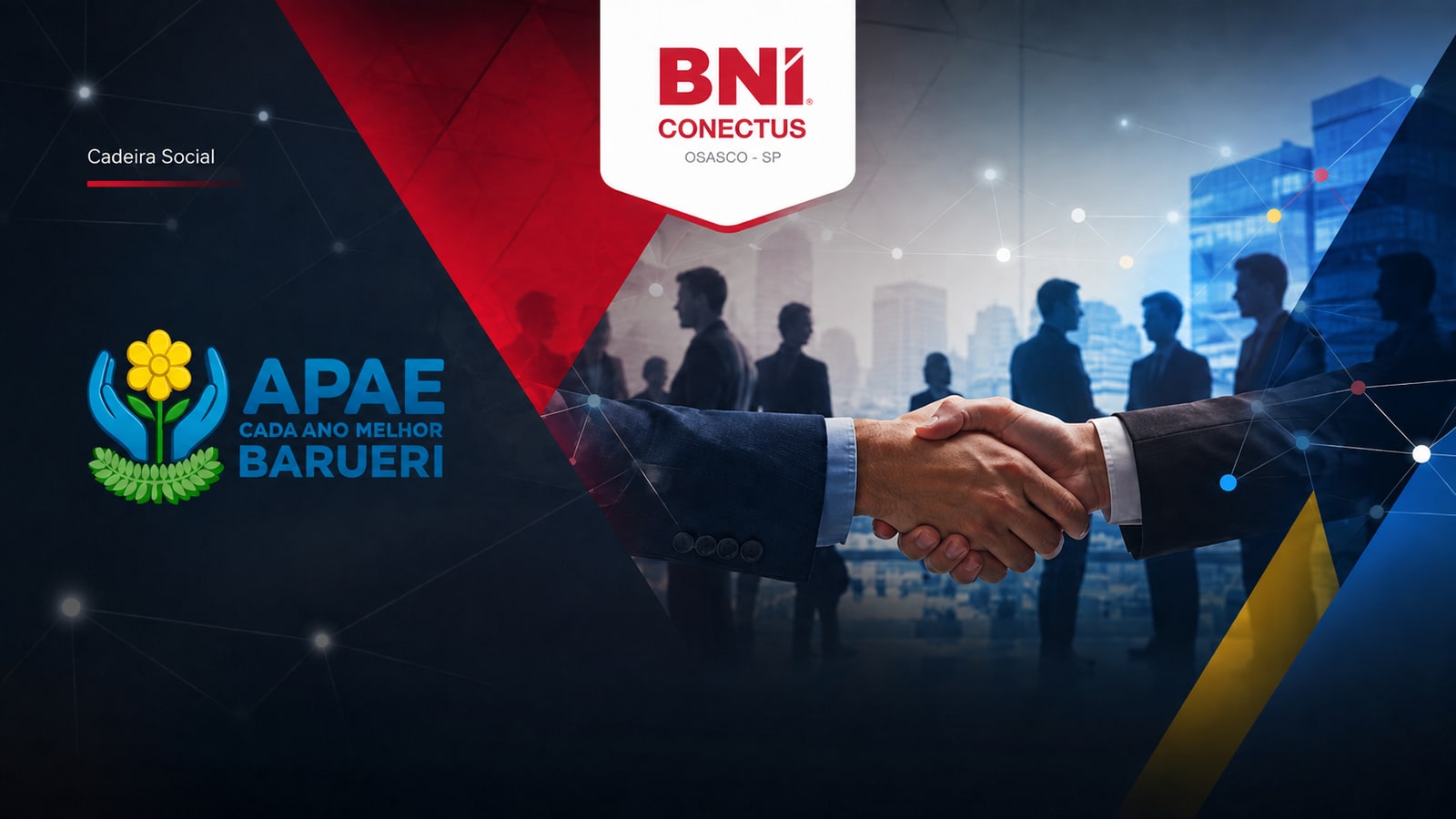 APAE Barueri passa a integrar o BNI Conectus Osasco com cadeira social
