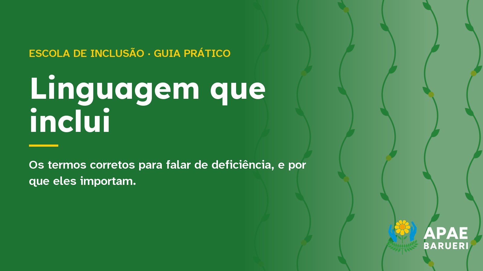 Linguagem que inclui: os termos corretos para falar de deficiência, e por que eles importam